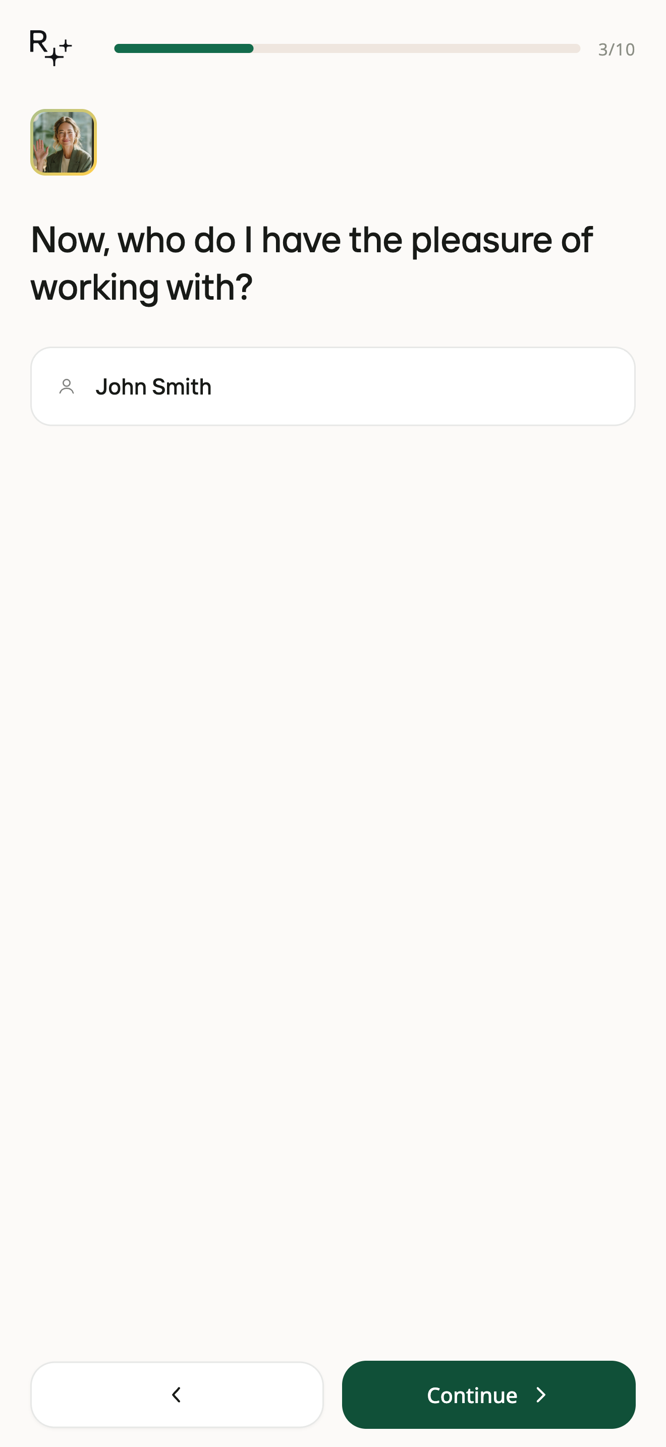 Name step